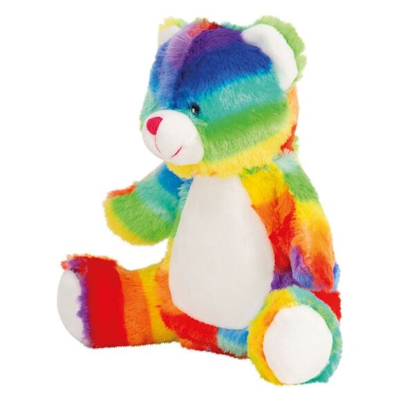 Mumbles Printme Mini Teddy Bear / Rainbow - Picture 4 of 4